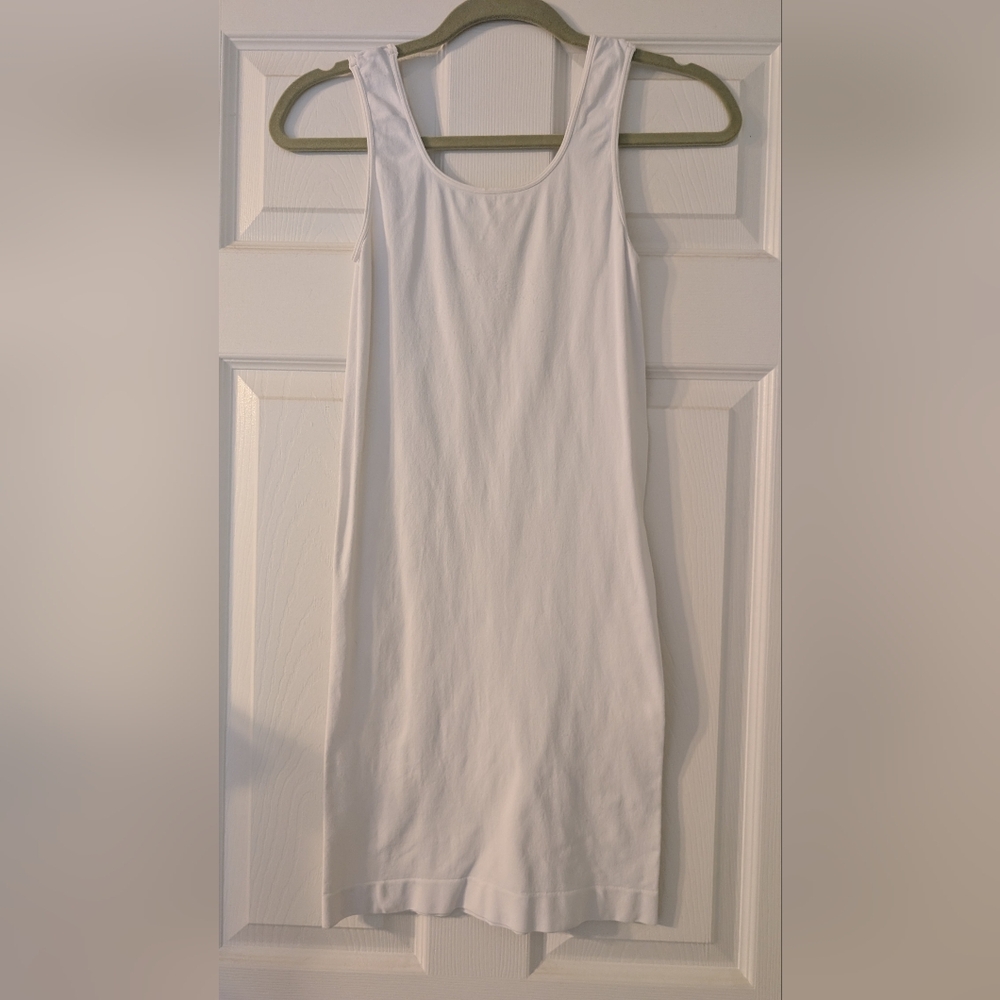 Tees by Tina High Low White Two Layer Dress - Picture 7 of 7